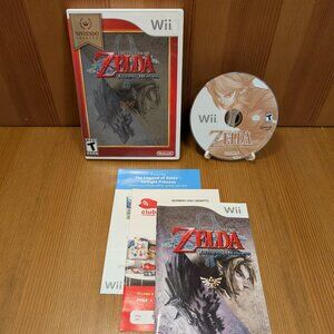 The Legend of Zelda: Twilight Princess Nintendo Selects Wii Game Complete w/Case